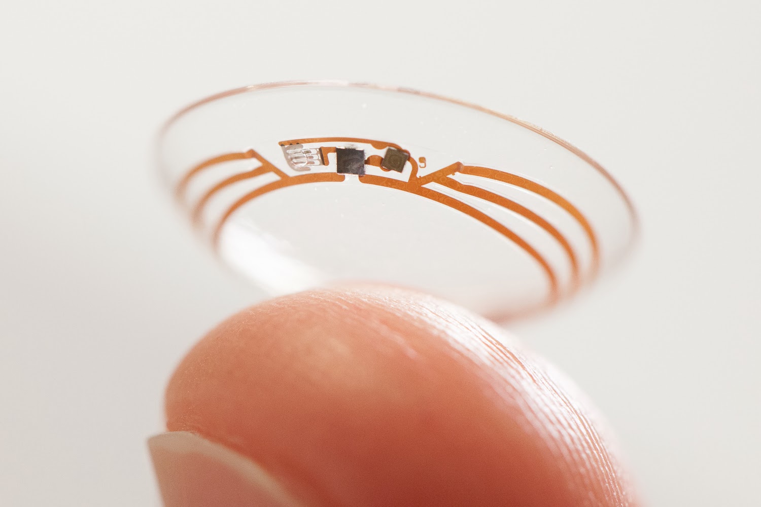 google smart contact lens glass